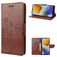 Mobigear Flowers Housse Samsung Galaxy M23 Etui Porte-Monnaie - Marron