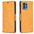 Mobigear Excellent Housse Motorola Edge 40 Pro Etui Porte-Monnaie - Cognac
