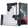 Mobigear Outdoor Coque Samsung Galaxy S24 Ultra Coque arrière Rigide Anti-Chocs - Argent
