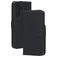 Mobiparts Housse Samsung Galaxy A36 Etui en Cuir Véritable Porte-Monnaie - Noir