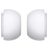 Xccess Silicon Replacement Ear Tips for Airpod Pro 1/2 Size M (1 Pair) White