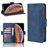 Mobigear Slide Wallet Housse iPhone 11 Etui Porte-Monnaie - Bleu