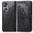 Mobigear Mandala Housse HONOR 70 Etui Porte-Monnaie - Noir
