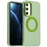 Mobigear Shockproof Coque Samsung Galaxy A16 MagSafe Coque arrière Rigide - Vert