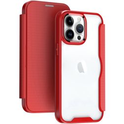 Mobigear Smart Fit Housse iPhone 15 Pro Max Etui Rigide - Rouge