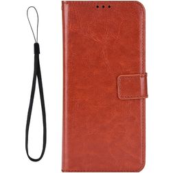 Mobigear Wallet POCO F4 GT Étui Portefeuille - Marron