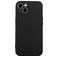 Mobigear Colors Coque iPhone 15 Plus Coque arrière en TPU Souple - Noir