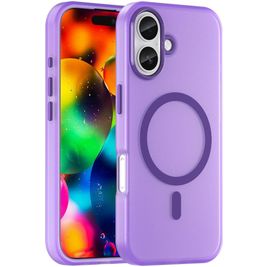 Mobigear Shockproof Coque iPhone 17 MagSafe Coque arrière Rigide - Violet
