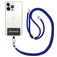 Mobigear Lanyard - Cordon de téléphone universel ajustable - Bleu Marin