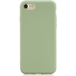 Mobigear Colors Coque iPhone SE (2020) Coque arrière en TPU Souple - Vert