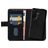 Mobilize Magnet Gelly Samsung Galaxy A26 Coque Étui 2en1 avec coque amovible Portefeuille - Noir