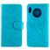 Mobigear Wallet Housse Huawei Mate 30 Etui Porte-Monnaie - Bleu