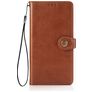 Mobigear Snap Button Housse Samsung Galaxy S20 FE Etui Porte-Monnaie - Cognac