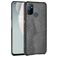 Mobigear Croco OnePlus Nord N100 Plastique rigide Coque arrière - Noir