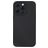 Mobigear Rubber Touch Coque iPhone 14 Coque arrière en Silicone - Noir