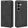 Mobigear Retro Slim Housse Samsung Galaxy S26 Etui Porte-Monnaie - Noir