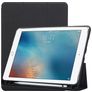 Mobigear Tri-Fold Gel Coque iPad Pro 10.5 Pouces (2017) Etui en TPU,Similicuir + Porte-crayon - Noir