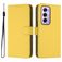 Mobigear Urban Wallet Housse OPPO Reno 12 Pro Etui Porte-Monnaie - Jaune