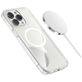 Mobigear Crystal Coque Transparente iPhone 14 Pro MagSafe Coque arrière Rigide - Transparent