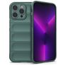 Mobigear Bumpy Coque iPhone 14 Pro Max Coque arrière en TPU Souple - Vert