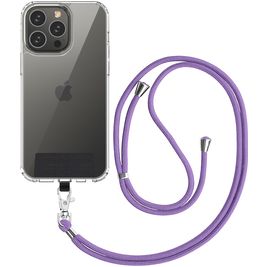 Mobigear Lanyard - Cordon de téléphone universel ajustable - Violet