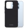 Mobilize Rubber Gelly Coque Xiaomi 17T Pro Coque arrière en TPU Souple - Noir