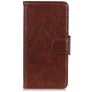 Mobigear Classy Housse HTC Desire 21 Pro Etui Porte-Monnaie - Marron