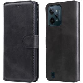 Mobigear Wallet Housse Realme C31 Etui Porte-Monnaie - Noir
