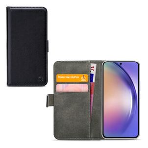Mobilize Classic Gelly Wallet Housse Samsung Galaxy A54 Etui Porte-Monnaie - Noir