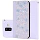 Mobigear Croco Glitter Housse Samsung Galaxy J6 Plus Etui Porte-Monnaie - Blanc