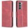 Mobigear Excellent Housse Motorola Moto G200 5G Etui Porte-Monnaie - Rouge