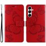 Mobigear Butterfly Housse Samsung Galaxy A26 Etui Porte-Monnaie - Rouge
