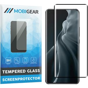 Mobigear Premium Xiaomi Mi 11 Verre trempé Protection d'écran - Compatible Coque - Noir