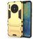 Mobigear Armor Stand Coque Huawei Mate 30 Coque arrière Rigide Anti-Chocs avec Support Amovible - Or