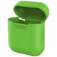 Mobigear Classic Coque Apple AirPods 1 Coque en Silicone Souple - Vert