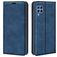 Mobigear Retro Slim Housse Samsung Galaxy M22 Etui Porte-Monnaie - Bleu