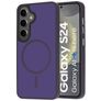 Mobiparts Hardcover Coque Samsung Galaxy S24 MagSafe Coque arrière Rigide - Satin Purple