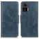 Mobigear Classy Housse Motorola Edge 30 Neo Etui Porte-Monnaie - Bleu