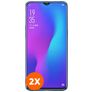 Mobigear OPPO RX17 Pro Verre trempé Protection d'écran - Compatible Coque (Lot de 2)