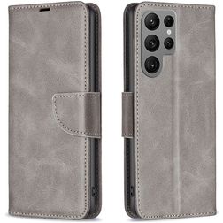 Mobigear Excellent Housse Samsung Galaxy S25 Ultra Etui Porte-Monnaie - Gris