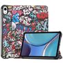 Mobigear Tri-Fold Coque iPad Mini 7 (2024) Etui - Graffiti