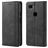 Mobigear Sensation Housse Google Pixel 3a Etui Porte-Monnaie - Noir