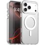 Mobigear Shockproof Coque iPhone 18 Pro Max MagSafe Coque arrière Rigide - Blanc