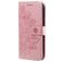 Mobigear Flowers Housse POCO F4 Etui Porte-Monnaie - Rose doré