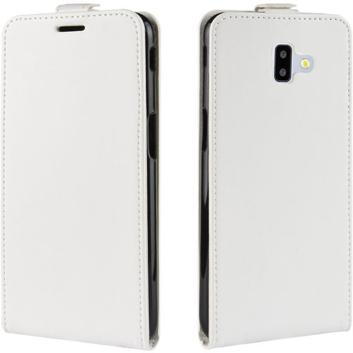 Mobigear Samsung Galaxy J6 Plus Étui à rabat - Blanc