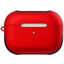 Mobigear Frosted Coque rigide pour Apple AirPods Pro 1 - Rouge