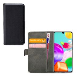 Mobilize Classic Gelly Wallet Housse Samsung Galaxy A41 Etui Porte-Monnaie - Noir