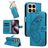 Mobigear Butterfly Xiaomi 15T Étui Portefeuille - Bleu
