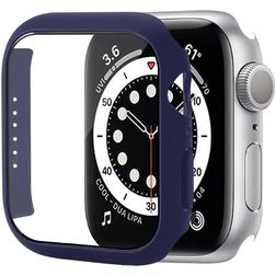 Mobigear Colors Coque Apple Watch - 45 mm Coque Rigide - Dark Blue