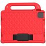 Mobigear Diamond Coque iPad Pro 11 Pouces (2022) Coque de tablette pour enfants avec Poignée Enfants en EVA - Rouge